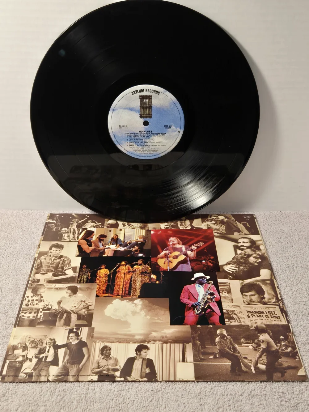 No Nukes Vinyl Record